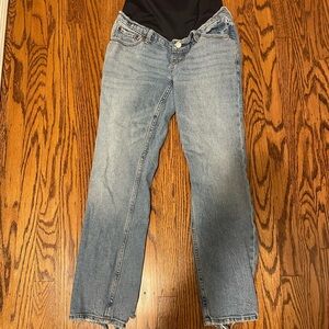 Abercrombie & Fitch Maternity Ankle Straight Leg Jeans Size 24